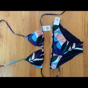 **TAGS ON** LIKELY Bikini Top & Bottom
